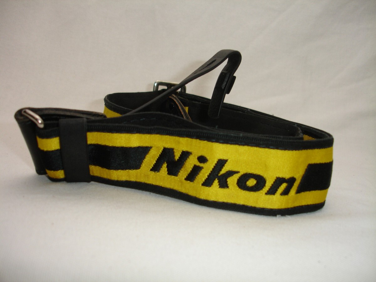 Nikon And Yellow Nikon Strap Nikon Camera Strap AN-DC24 For Z