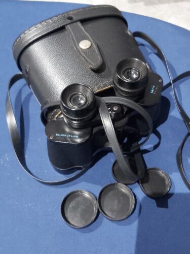 PRINZ 8x30 Binoculars With Case, Straps & Lens Covers ♡ VGC ♡ Works Perfectly - Picture 4 of 14