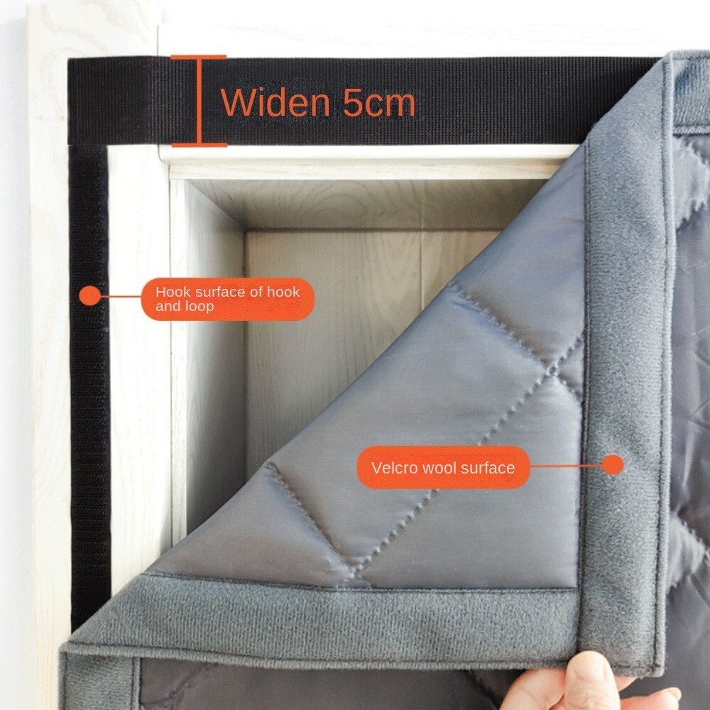 Soundproof Doorway Curtain Keep Warm Door Blanket Autumn and Winter eBay