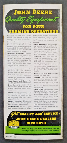 John Deere - Model H Tractor Drawn Spreader Dealer Sales Brochure - 1946 - Picture 7 of 7