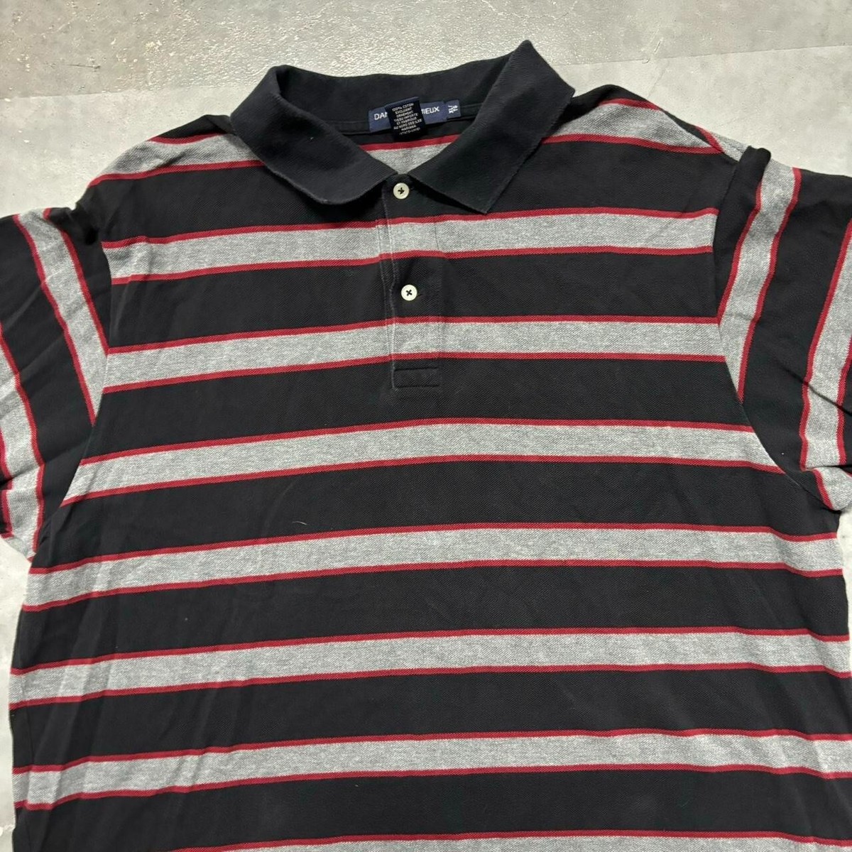 トップス 2010s emo UNION JACK S/S polo shirt Union Jack Polo Shirt Archive