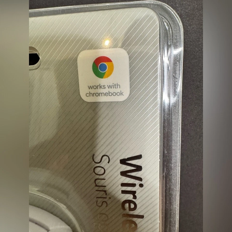 NIB Acer M501 Wireless Mouse Certified by Works With Chromebook White (AMR800W) - Image 4 of 4