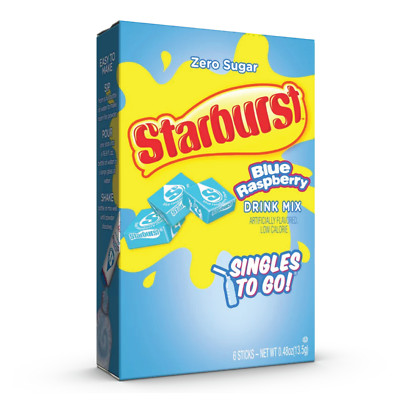 Starburst Singles To Go Variety Drink Mix | 6 Packets Each | Mix & Match Flavors