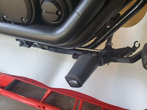 Yamaha Bolt XVS 950 12.5" Controles delanteros extensiones ¡PATA DE CABRA NO SE MUEVE! - Imagen 3 de 5