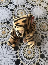 Brand New! TY Beanie Baby - STRIPES the Tiger (8.5 inch) Stuffed Animal Toy