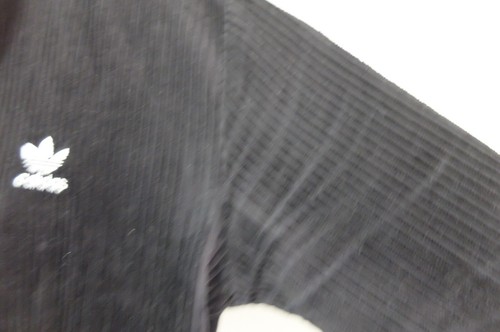 Adidas Originals Corduroy Cords track Jacket Black White M 2020 *surface wear - Picture 5 of 11