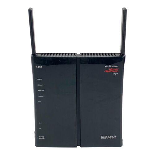 Buffalo WZR-300HP High Power WiFi AirStation Gigabit Wireless Router - Picture 1 of 6