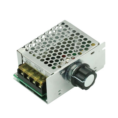 4000W 220V AC SCR Motor Speed Controller Module Voltage Regulator Dimmer NEW