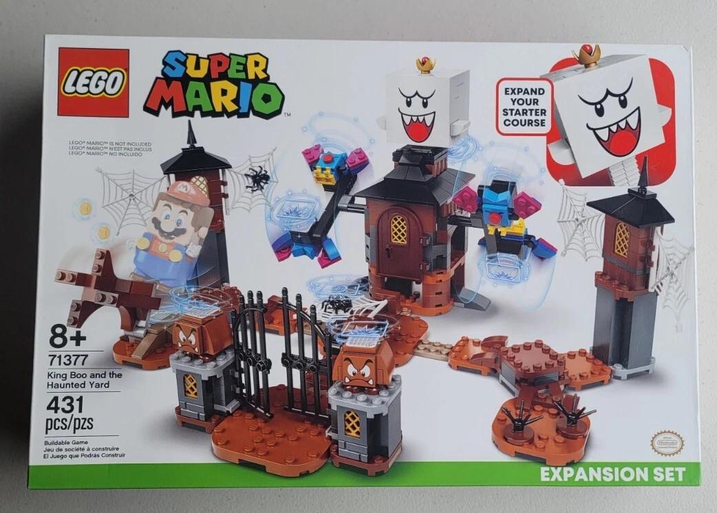 LEGO Super Mario 71377 KING BOO THE HAUNTED YARD Expansion Set