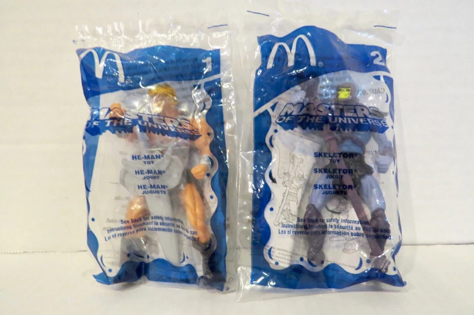 McDonalds 2003 Masters of the Universe MOTU HE-MAN & SKELETOR Foto 4 de 4