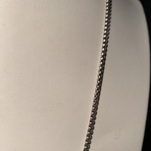 Chico's pendant necklace costume signed jewelry KEY long burnished silver tone - Picture 2 of 6