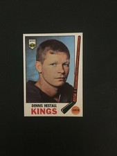 1969-70 TOPPS HOCKEY HIGH GRADE SET BREAK #107 DENNIS HEXTALL (R) MINT