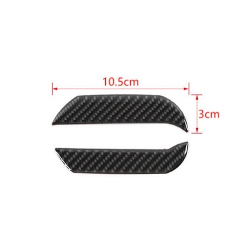 Carbon Fiber AC Vent Trim Covers For Toyota 4Runner 2010+ - 2 Piece Set, Easy Install