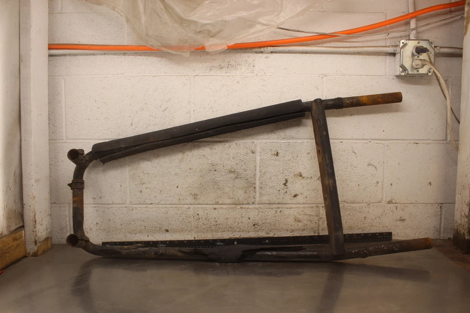 Honda Odyssey 250 FL250 1979 juego de barras de jaula antivuelco central C402 Foto 2 de 4