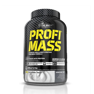 Olimp Profi Mass (Weight Gainer) 2500g Dose Sport Muskelaufbau Masse Gewicht