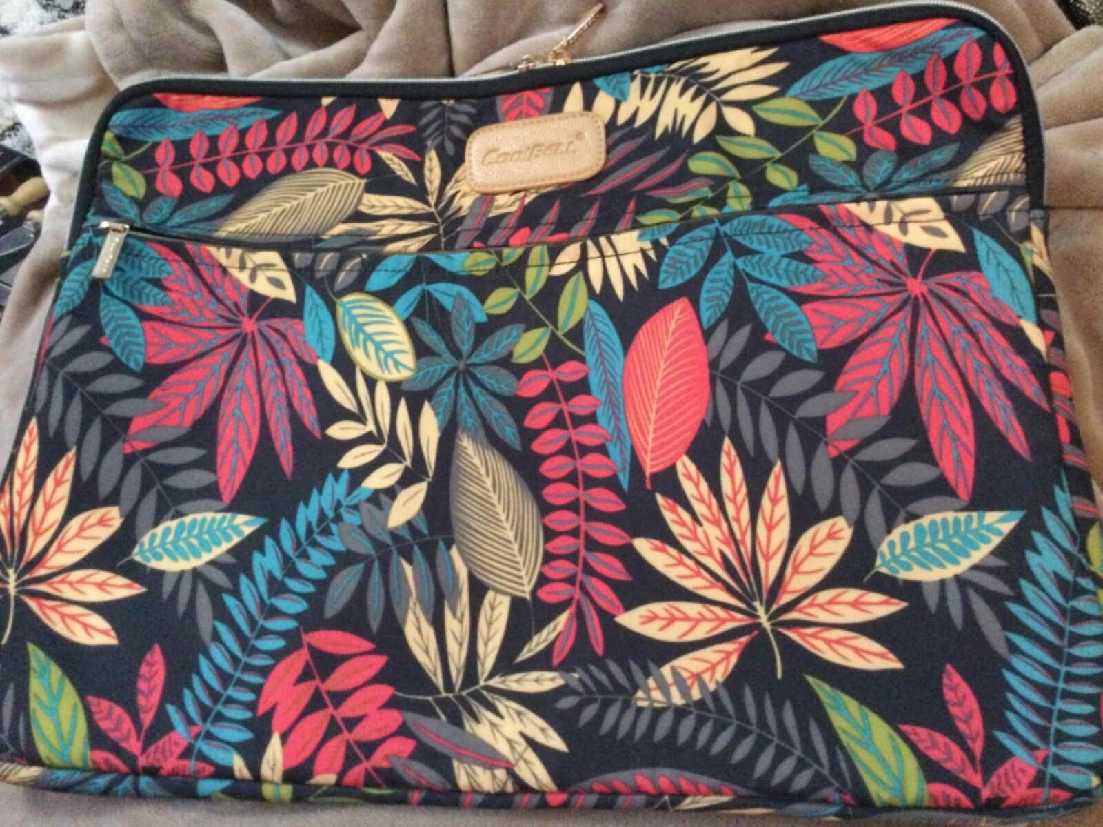 CoolBELL 17&rdquo; x 13&rdquo; Large Laptop Sleeve Case Bag Front Po