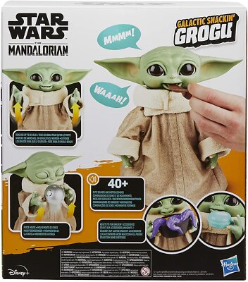 Star Wars Galactic Snackin' Grogu Mandalorian Anamatronic Toy | eBay