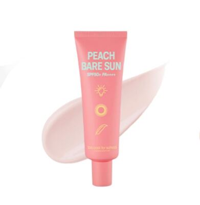 Too Cool For School Peach Bare Sun SPF50+/PA++++ Natural Tone-Up 50ml 2022 New 