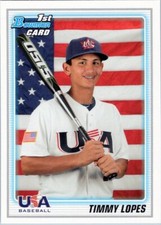 2010 Bowman Draft Prospects #BDPP101 Timmy Lopes Team USA