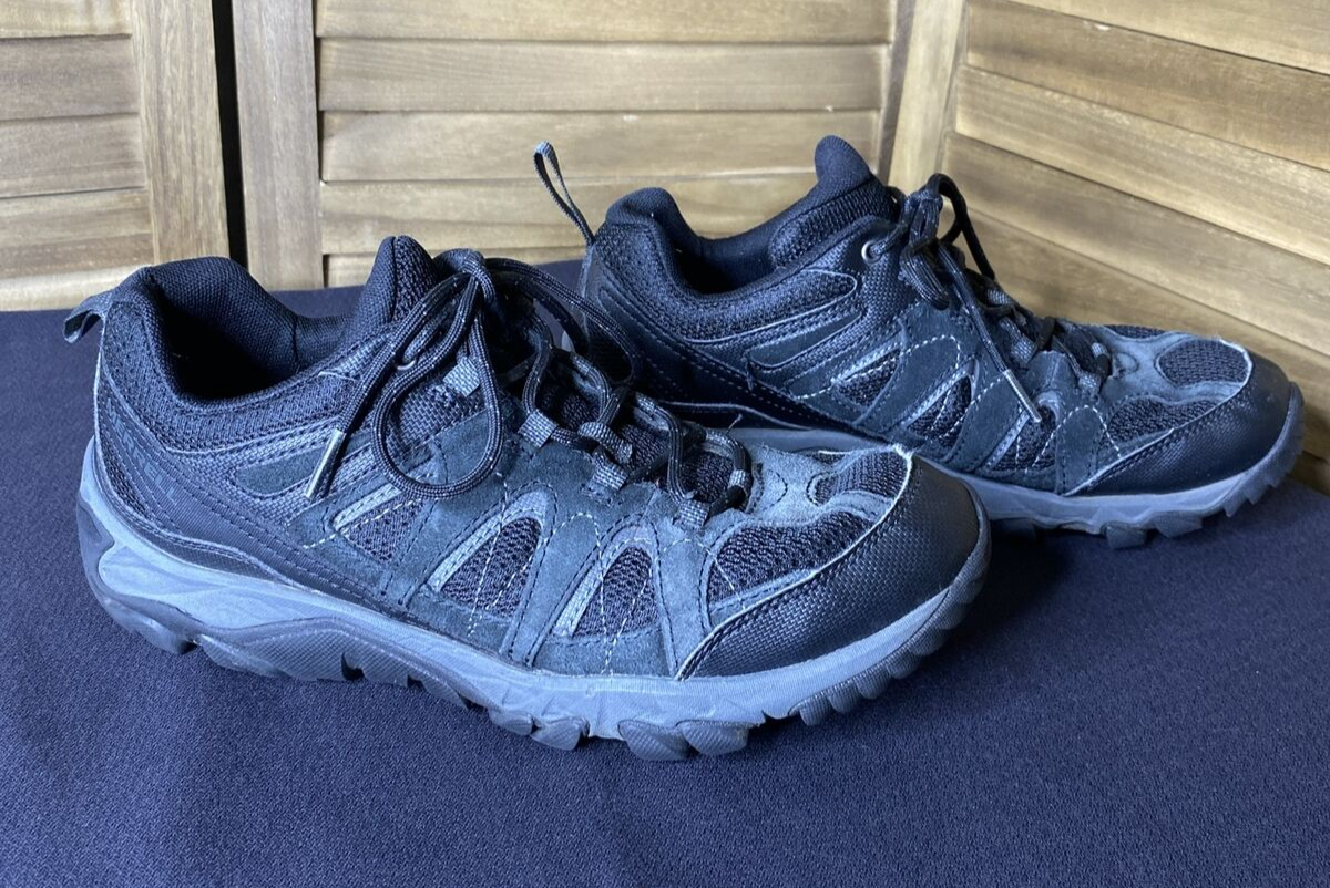 Scarpe da trekking uomo Merrell 8 nere performance basse trail grip sfiato esterno