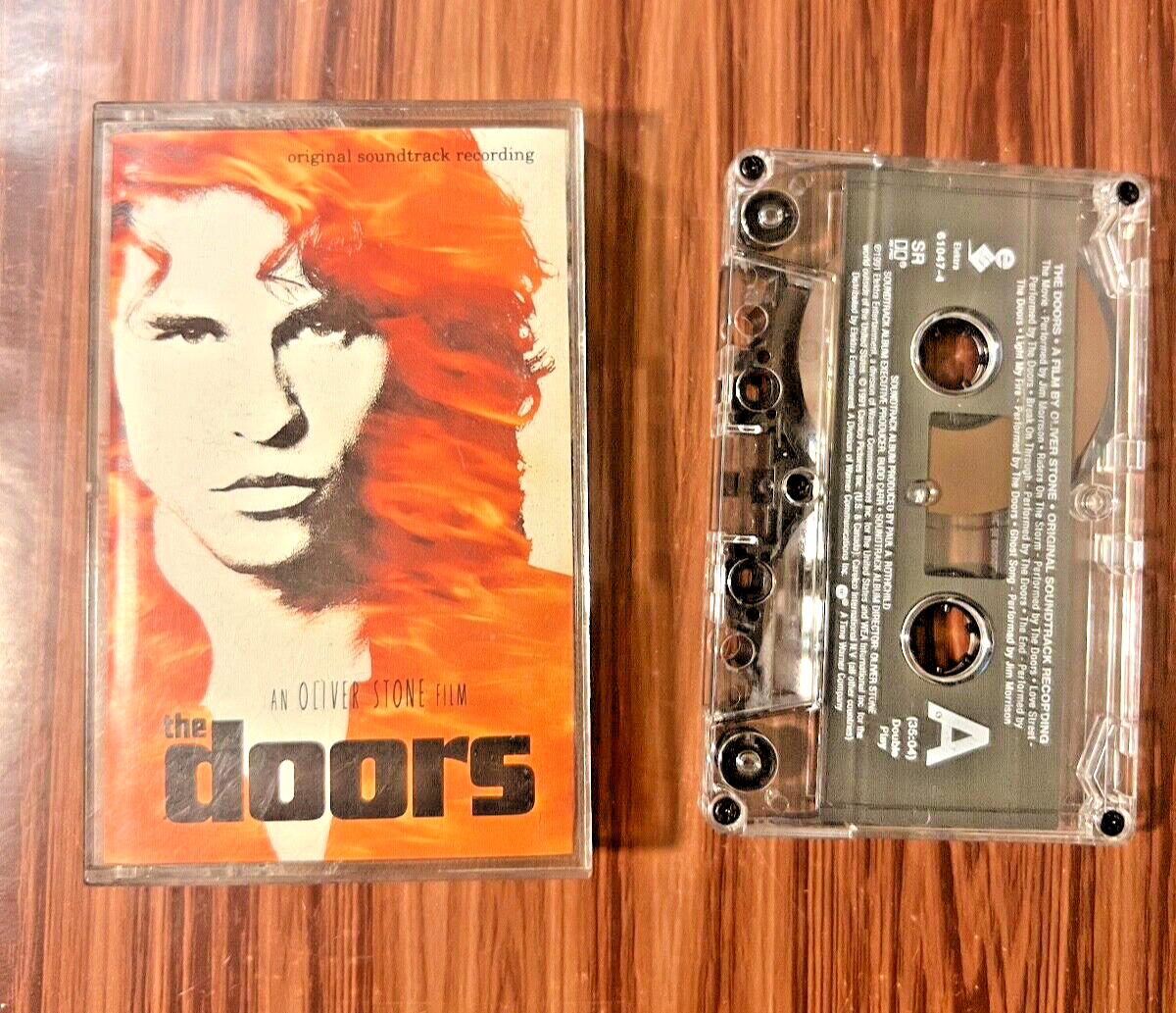 The Doors Movie Soundtrack Cassette Tape Jim Morrison Oliver Stone