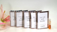5x LANCOME La Vie Est Belle L'EAU De Parfum Spray Sample 1.2ml Perfume Sample