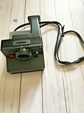 Vintage Polaroid Land Camera Pronto camera with bag strap Untested D 