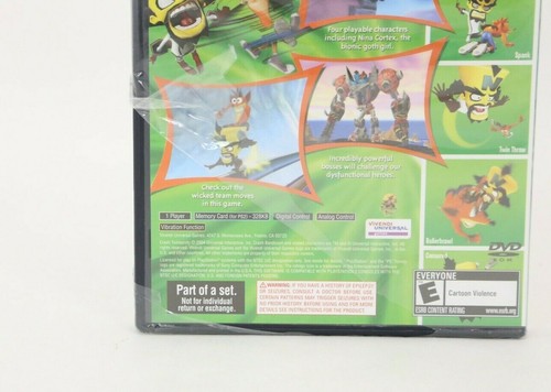 Crash Twinsanity PS2 NEW Not Mint  - Picture 3 of 4