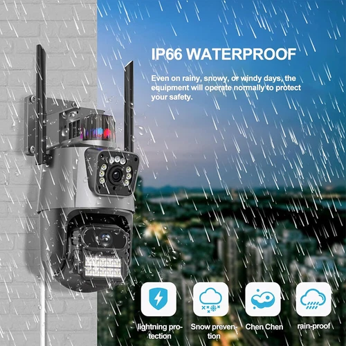 8MP 4K Wireless IP Camera WIFI Outdoor CCTV PTZ Smart Home Security IR Cam IP66 - Picture 7 of 19