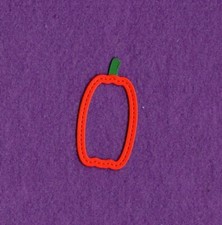 PUMPKIN  7 fall die cuts scrapbook cards