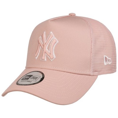 NEW ERA Outline EF NY Yankees Trucker Cap Basecap Baseballcap Curved Brim