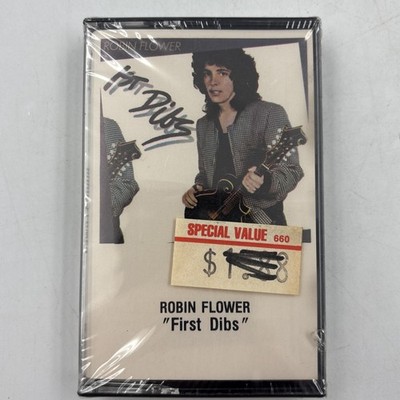 Robin Flower   First Dibs - New Sealed Cassette Tape Flying Fish FF 90326
