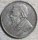 South Africa 1 shilling 1897 Plata 0.925, 5.65g, ø 23.7mm KM# 5