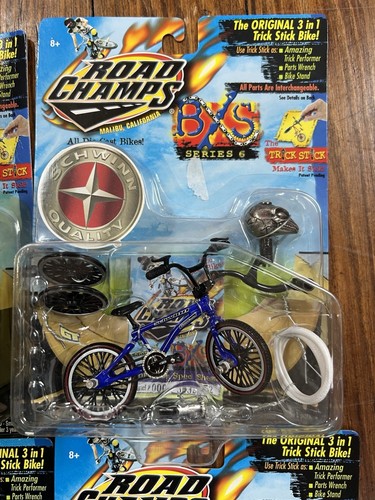 Road Champs BXS Series Modellino Bici BMX anni 90 Dyno GT Schwinn Dave Mirra - Foto 5 di 7