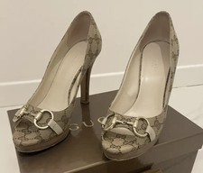 Gucci High Heels Schuhe Gr.37,5 Sehr Guter Zustand