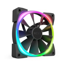 NZXT AER RGB 2 140mm Cooling Case Fan HF-28140-B1 Single Fan Black Used