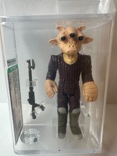 Ree-Yees Olive Green Boots AFA 85 Vintage Loose Kenner Star Wars Action Figure