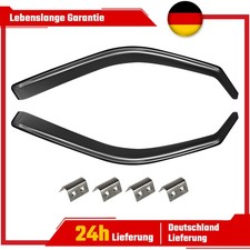 Windabweiser Regenabweiser Satz Passend für VW Bus T5 T6 Bj. 2003-2021 Rauchgrau
