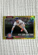2026 Topps Series 1 - Pete Crow-Armstrong #196 Yellow Rainbow Foil /399