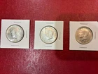 1964 Kennedy Half Dollar Silver Business Strike Lot Of 3