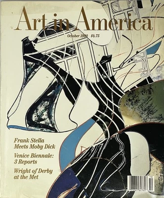 Art In America Magazine October 1990 Issue No. 10 Frank Stella Venice Biennale - Image 1 of 4