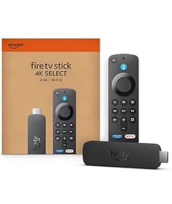 Amazon Fire TV Stick 4K Select Alexa Voice Remote Streaming Device
