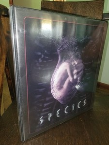 1995 SPECIES The Movie OFFICIAL BINDER, Album, Chase, Promos *HUGE SALE*  