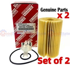 Genuine Lexus LX450 d VDJ201 1VD 4.5 Diesel V8 Oil Filter Pack x2 Ref R2651P