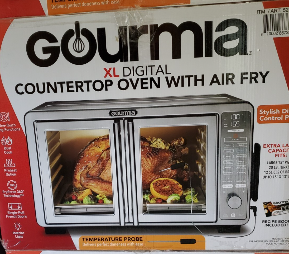 Gourmia XL 45 Qrt Digital Countertop Oven W/Air Fry & Temperature