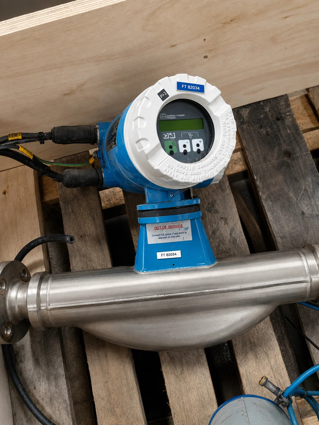 Endress+Hauser Promass 63F Coriolis Flow Meter DN40 1½" HART 63FS40-AAWOA13B2A