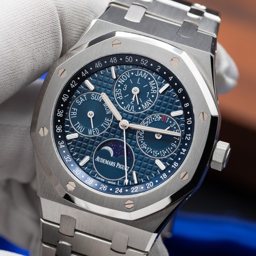 AUDEMARS PIGUET Royal Oak 41mm Perpetual Calendar Blue Dial 26574ST.OO.1220ST.02