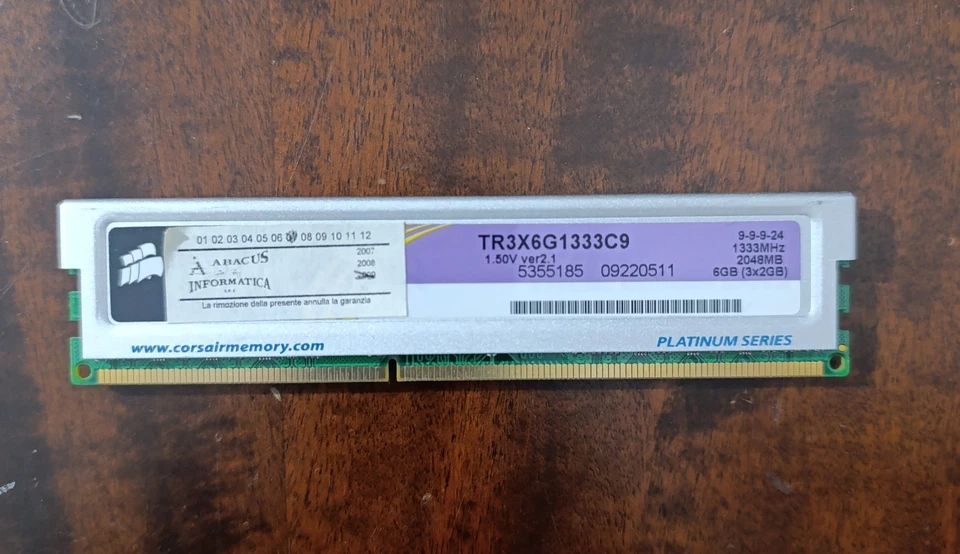 Msi 970a-g46 Scheda Madre Combo Cpu Amd Fx 8120  4gb Ram Corsair Platinum Series - Immagine 2 di 4