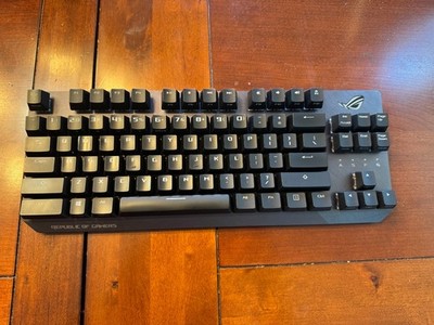 ASUS ROG Strix scope RX TKL Wired Deluxe 80% Keyboard - Red Switches