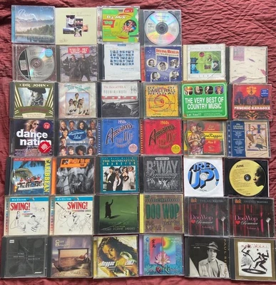 40 Best Swing Doo Wop Reggae Pop Music CD Collection Lot - Image 1 of 4